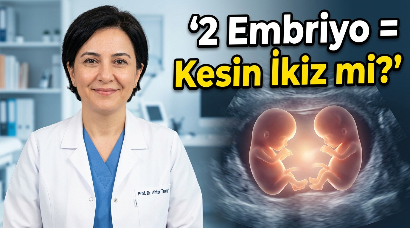 Tüp Bebekte 2 Embriyo Transfer Etmek Kesin İkiz Gebelik mi Demektir? Riskler Nelerdir?