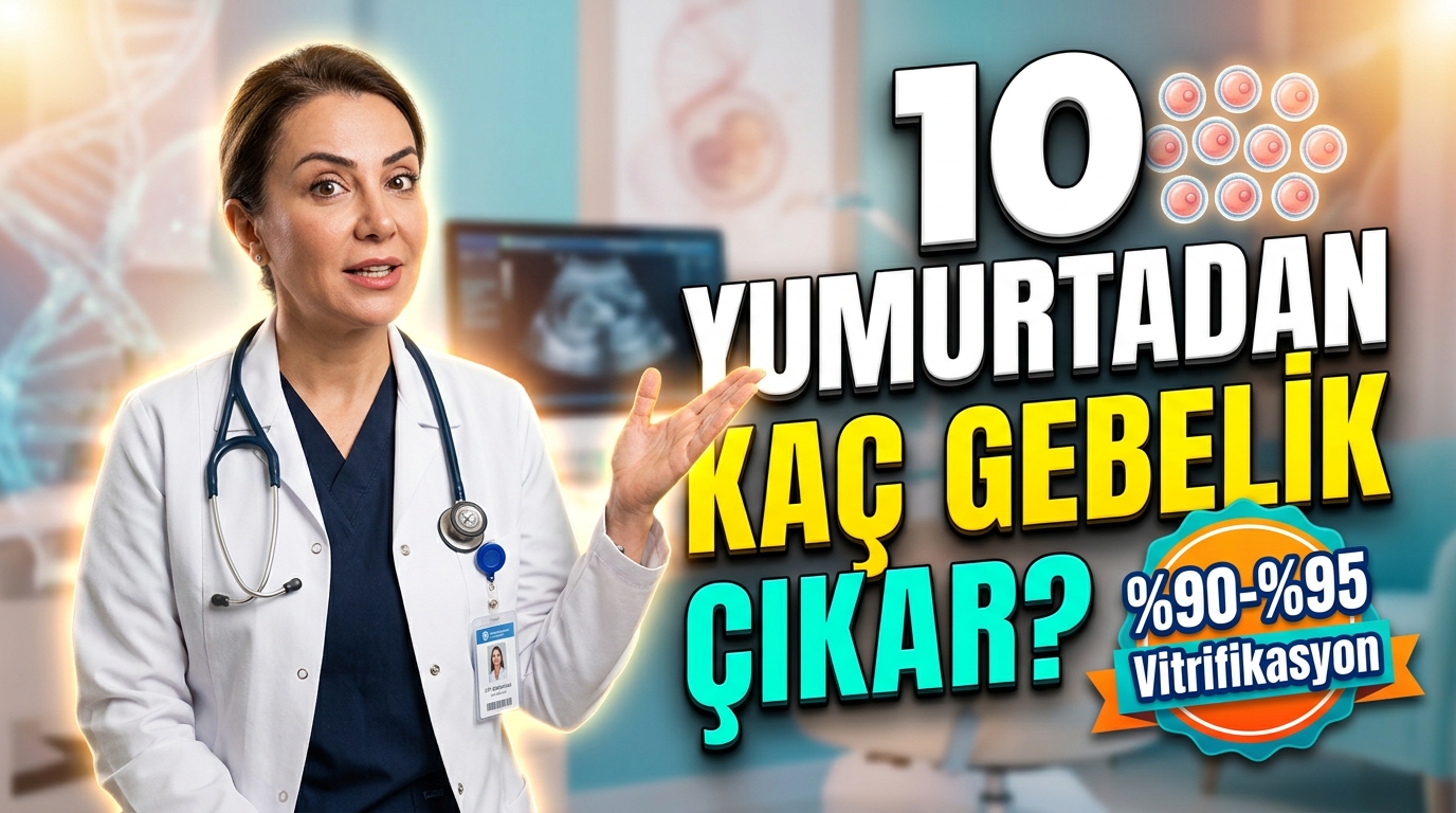Dondurulan Yumurtaların Kaçı Sağlam Kalır? Vitrifikasyon Başarısı ve Gebelik Şansı   