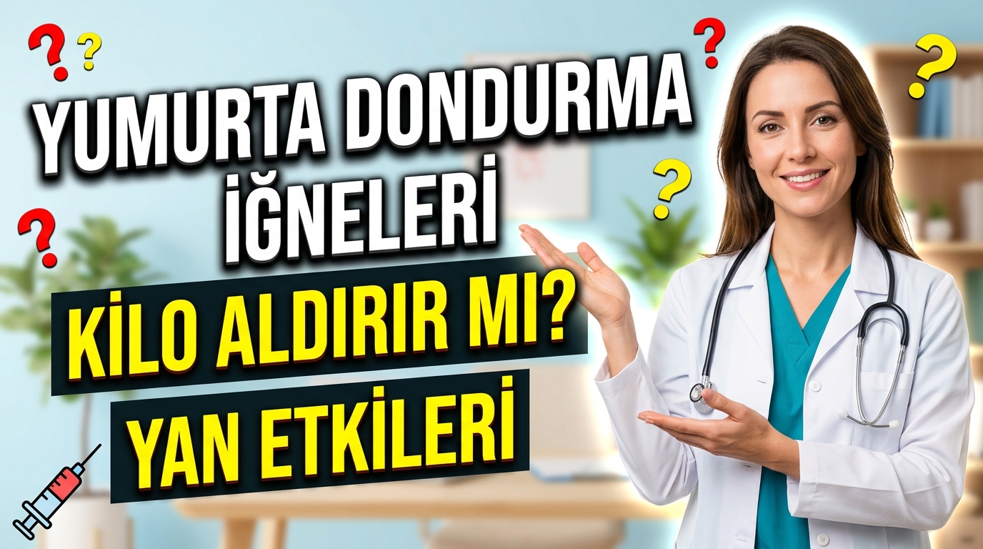 Yumurta Dondurma İğneleri Kilo Aldırır mı? Yan Etkileri Nelerdir?